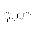 CAS 登录号：158771-11-0， 4-(2-氯苯氧基)苯甲醛