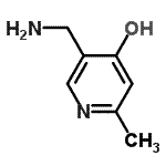 CAS 登录号：158773-34-3， 5-(氨基甲基)-2-甲基-4-吡啶醇