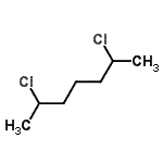 CAS 登录号：15880-12-3， 2,6-二氯庚烷
