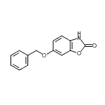 CAS 登录号：158822-84-5， 6-(苄氧基)-1,3-苯并恶唑-2(3H)-酮