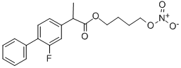 CAS#: 158836-71-6, 4-Nitrooxybutyl 2-(3-Fluoro-4-Phenylphenyl)Propanoate