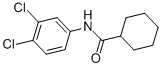 CAS#: 15907-85-4, N-(3,4-Dichlorophenyl)-Cyclohexanecarboxamide