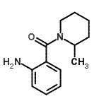 CAS 登录号：159180-70-8， (2-氨基苯基)(2-甲基-1-哌啶基)甲酮