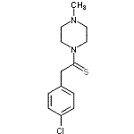 CAS#: 159298-83-6, 2-(4-Chlorophenyl)-1-(4-Methyl-1-Piperazinyl)Ethanethione
