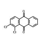 CAS 登录号：1594-46-3， 1,2-二氯-9,10-蒽醌