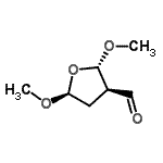 CAS 登录号：159551-34-5， (2S,3R,5S)-2,5-二甲氧基四氢-3-呋喃甲醛