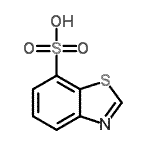 CAS 登录号：159555-57-4， 1,3-苯并噻唑-7-磺酸