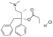 CAS 登录号：1596-70-9， [R-(R*,S*)]-alpha-[2-(二甲基氨基)-1-甲基乙基]-alpha-苯基苯乙基丙酸酯盐酸盐