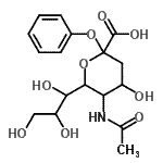 CAS#: 15964-32-6, 2-O-Phenyl-alpha-D-N-acetylneuraminic acid