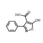 CAS#: 15969-44-5, 5-Hydroxy-3-Phenyl-1,2-Oxazole-4-Carboxylic Acid