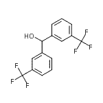 CAS 登录号：1598-89-6， 二[3-(三氟甲基)苯基]甲醇