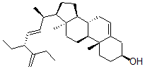 CAS 登录号：159934-00-6， (3S,8S,9S,10R,13R,14S,17R)-17-[(E,2R,5R)-5-乙基-6-亚甲基辛-3-烯-2-基]-10,13-二甲基-2,3,4,7,8,9,11,12,14,15,16,17-十二氢-1H-环戊二烯并[a]菲-3-醇