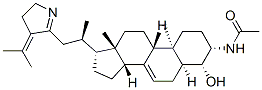 CAS 登录号：159934-15-3， N-[(3S,4R,5S,9R,10R,13R,14R,17R)-4-羟基-10,13-二甲基-17-[(2R)-1-(3-丙-2-亚基-4,5-二氢吡咯-2-基)丙-2-基]-2,3,4,5,6,9,11,12,14,15,16,17-十二氢-1H-环戊二烯并[a]菲-3-基]乙酰胺