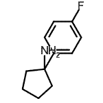 CAS 登录号：160001-92-3， 1-(4-氟苯基)环戊烷胺