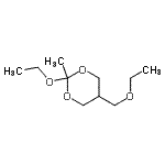 CAS 登录号：160319-63-1， 2-乙氧基-5-(乙氧基甲基)-2-甲基-1,3-二恶烷