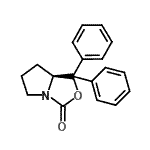 CAS 登录号：160424-29-3， (7aS)-1,1-二苯基四氢-1H-吡咯并[1,2-c][1,3]恶唑-3-酮