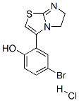 CAS 登录号:160518-43-4, 4-溴-2-(5,6-二氢咪唑并(2,1-b)噻唑-3-基)苯酚单盐酸盐
