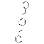 CAS 登录号：1608-41-9， 1,4-二(2-苯基乙烯基)苯