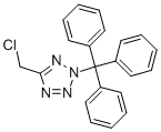 CAS 登录号：160998-59-4， 5-(氯甲基)-2-(三苯基甲基)-2H-四唑