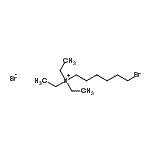 CAS 登录号：161097-76-3， 6-溴-N,N,N-三乙基-1-溴己铵