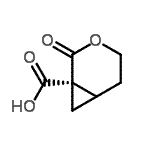 CAS 登录号：161111-13-3， (1R)-2-氧代-3-氧杂双环[4.1.0]庚烷-1-羧酸