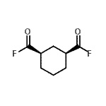 CAS 登录号：161117-17-5， (1R,3S)-1,3-环己烷二羰基二氟化物