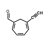CAS 登录号：161146-82-3， 6-乙炔基-1,3,5-环庚三烯-1-甲醛