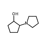 CAS 登录号：161193-33-5， 2-(1-吡咯烷基)环戊醇