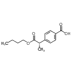 CAS 登录号：161262-15-3， 4-[(2S)-1-丁氧基-1-氧代-2-丙基]苯甲酸
