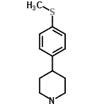 CAS#: 161609-97-8, 4-[4-(Methylsulfanyl)Phenyl]Piperidine