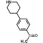 CAS#: 161610-00-0, 4-[4-(Methylsulfinyl)Phenyl]Piperidine