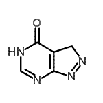 CAS 登录号：161746-79-8， 3,5-二氢-4H-吡唑并[3,4-d]嘧啶-4-酮