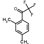 CAS 登录号：16184-87-5， 1-(2,4-二甲基苯基)-2,2,2-三氟乙烷酮