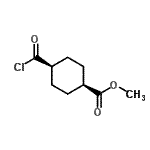 CAS 登录号：161975-35-5， 甲基顺式-4-(氯甲酰基)环己甲酸酯
