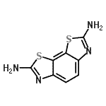 CAS 登录号：16203-56-8， [1,3]噻唑并[4,5-g][1,3]苯并噻唑-2,7-二胺