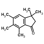 CAS 登录号：16204-69-6， 3,3,5,6,7-五甲基-1-茚满酮