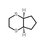 CAS 登录号：16214-58-7， (4aR,7aS)-六氢-4aH-环戊二烯并[b][1,4]二噻英
