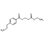 CAS#: 162734-50-1, Ethyl 5-Oxo-5-(4-Propylphenyl)Pentanoate