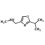 CAS 登录号：162739-94-8， 1-(2-异丙基-1,3-恶唑-4-基)-N-甲基甲胺