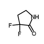 CAS 登录号：162970-49-2， 3,3-二氟-2-吡咯烷酮