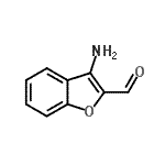 CAS 登录号：163079-28-5， 3-氨基-1-苯并呋喃-2-甲醛