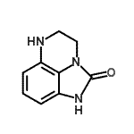 CAS 登录号：163120-50-1， 5,6-二氢-4H-咪唑并[1,5,4-去]喹喔啉-2(1H)-酮
