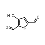 CAS#: 163231-23-0, 3-Methyl-2,5-Thiophenedicarbaldehyde