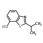 CAS 登录号：163299-23-8， 2-异丙基-1,3-苯并噻唑-7-醇