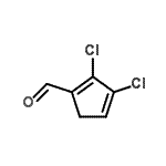 CAS 登录号：163495-64-5， 2,3-二氯-1,3-环戊二烯-1-甲醛