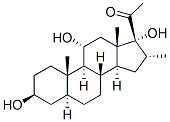 CAS#: 1635-20-7, 3beta,11alpha,17-Trihydroxy-16alpha-Methyl-5alpha-Pregnan-20-One