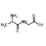 CAS#: 163558-27-8, N-[(2S)-2-Aminopropanethioyl]Glycine