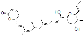 CAS#: 163564-92-9, (6R)-6-[(1E,3Z,5R,7E,9E,11R)-11-Hydroxy-11-[(2S,4R,5S,6S)-4-Hydroxy-5-Methyl-6-[(E)-Prop-1-Enyl]Oxan-2-Yl]-3,5,7-Trimethylundeca-1,3,7,9-Tetraenyl]-5,6-Dihydropyran-2-One