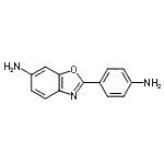 CAS 登录号：16363-53-4， 2-(4-氨基苯基)-1,3-苯并恶唑-6-胺