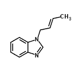 CAS#: 16405-81-5, 1-[(2E)-2-Buten-1-Yl]-1H-Benzimidazole